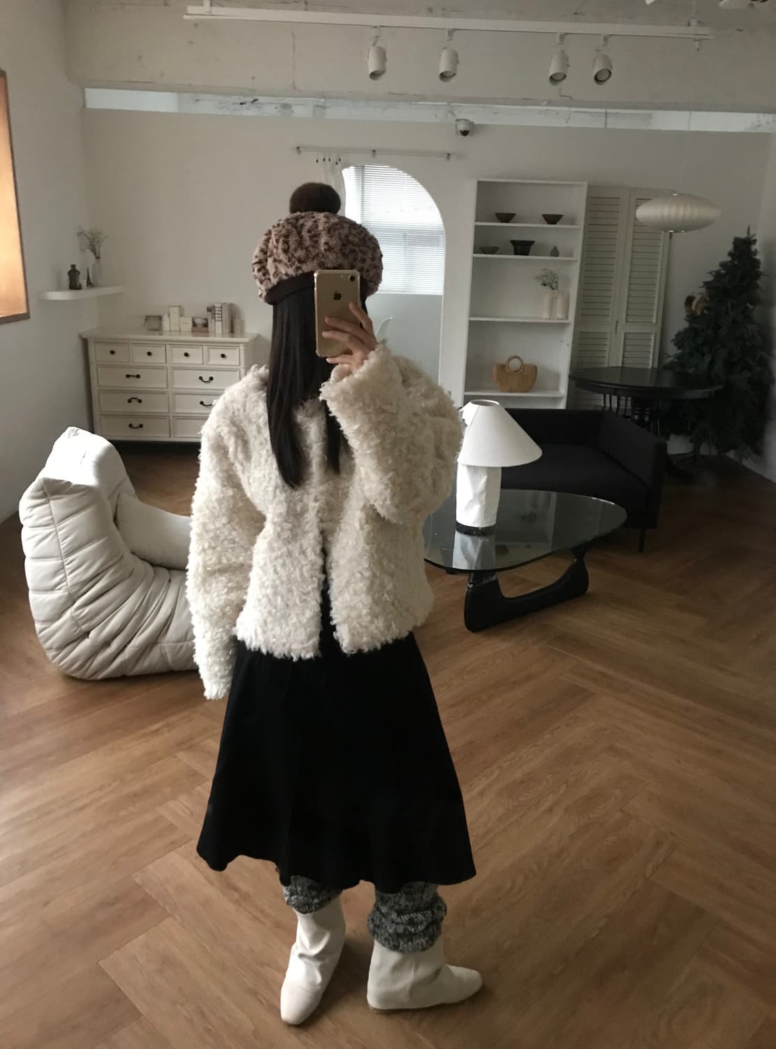 vintage pearl skirt 상품이미지4