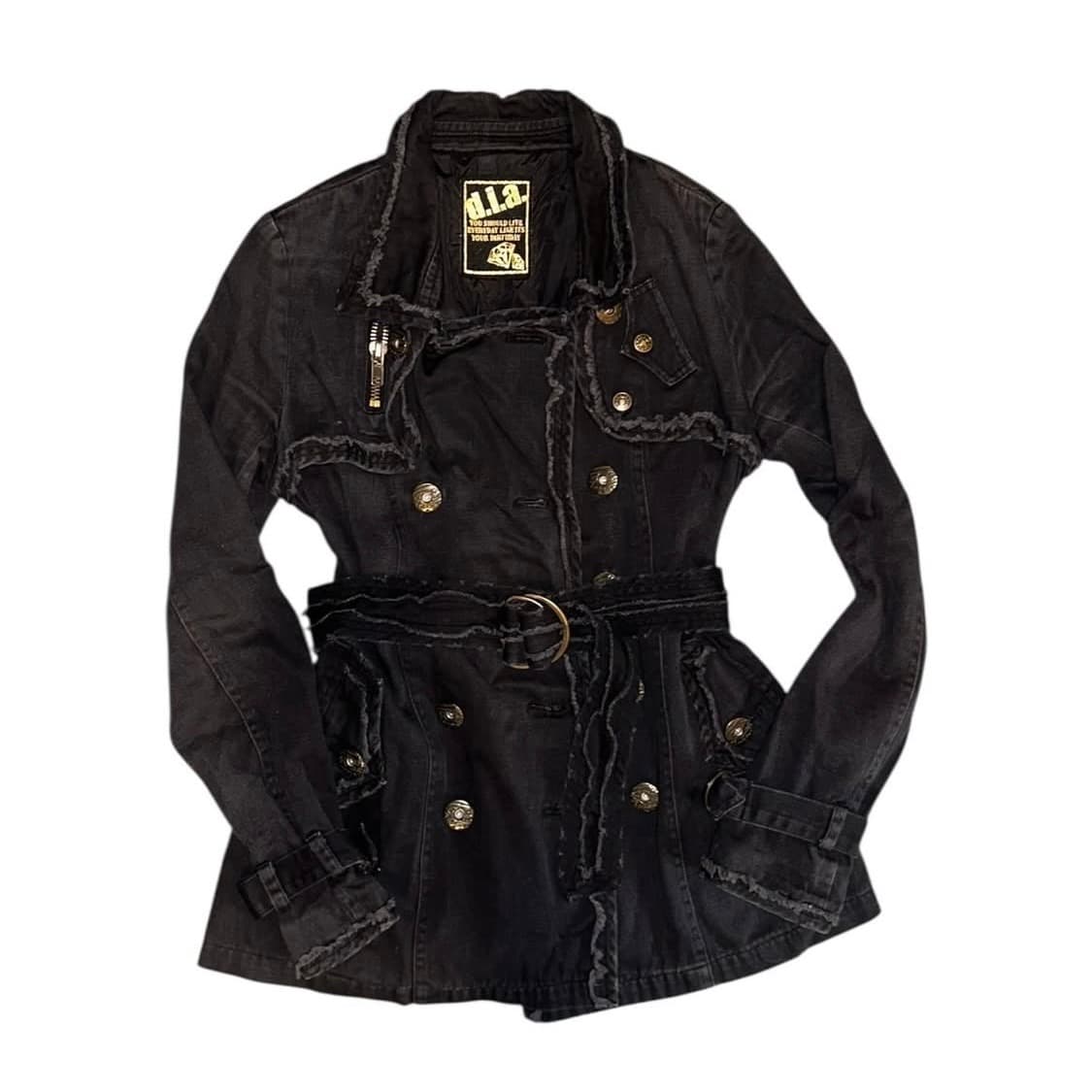 DIA y2k belt short coat outer jacket 상품이미지1