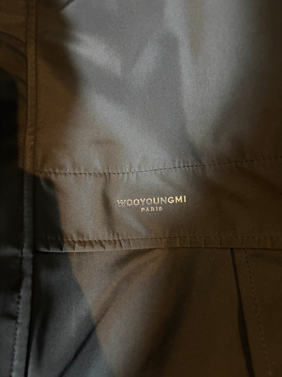 25ss 우영미 블랙 후드 자켓 쉘파카 48 상품이미지4