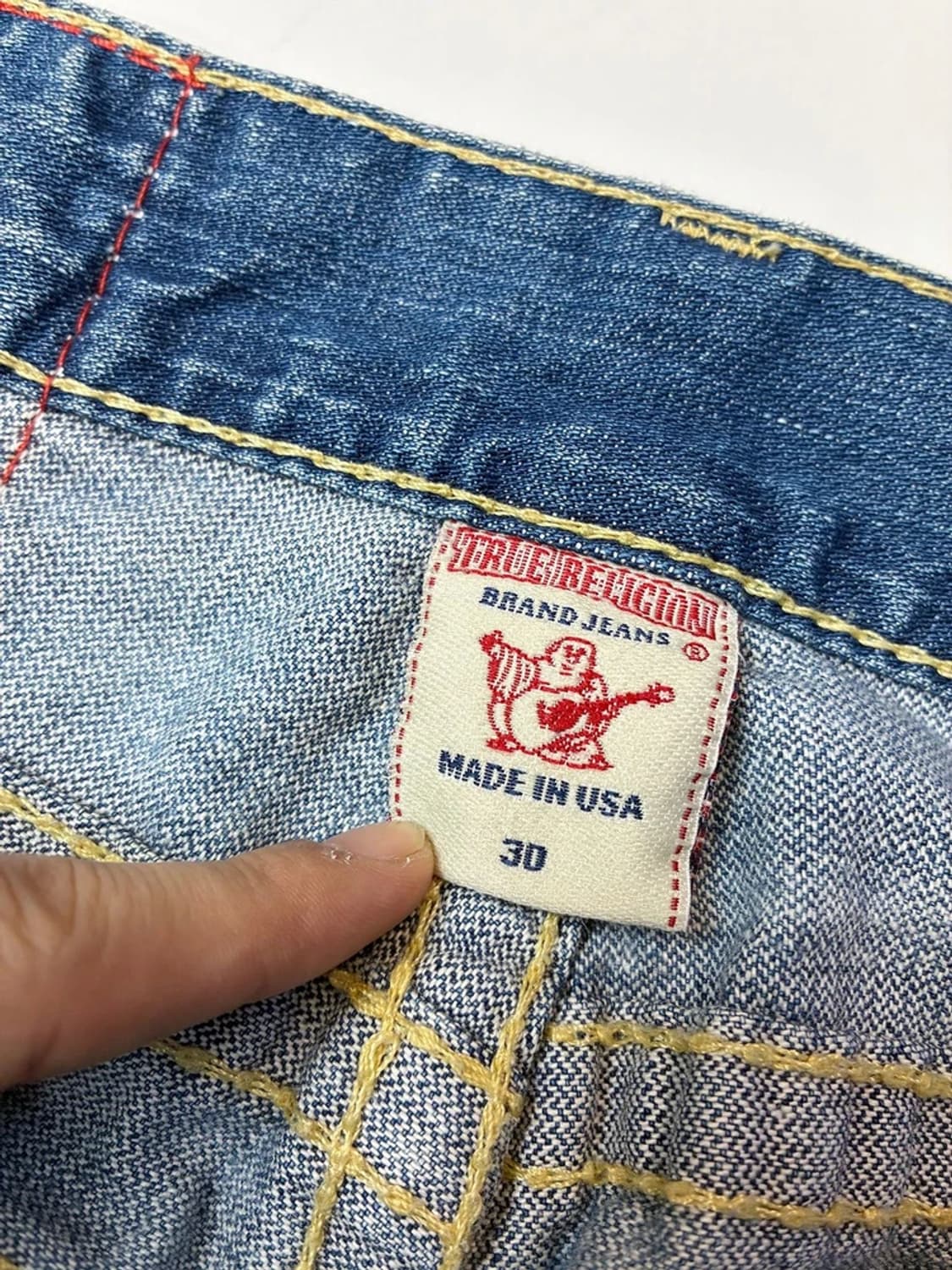 트루릴리젼 00s y2k USA 부츠컷 데님 팬츠 PN5454 상품이미지9