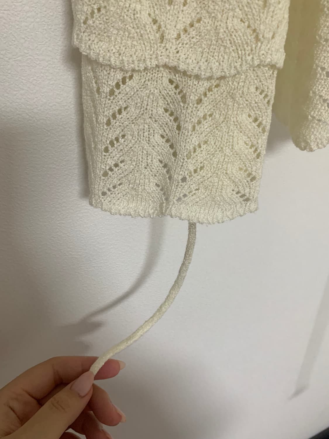 axes 빈티지 히피 페어리 크로쉐 가디건 나시 세트 (하자○ 저렴판매) 상품이미지10