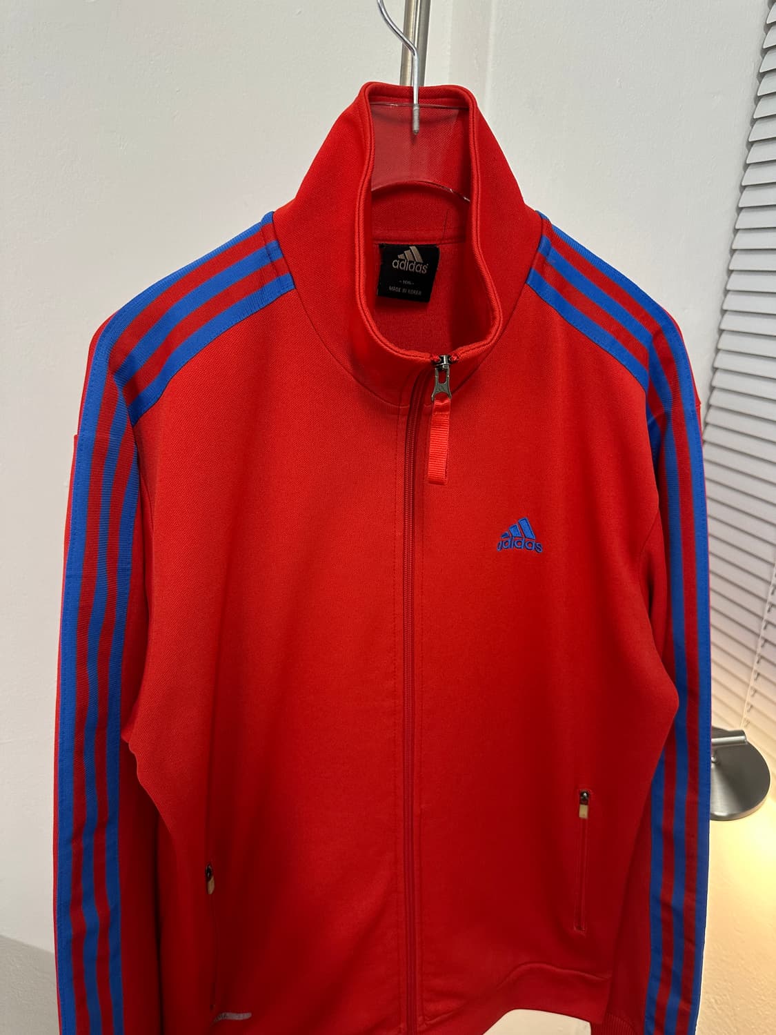 Adidas 아디다스 레드블루 니트 져지 트랙탑 105 상품이미지2