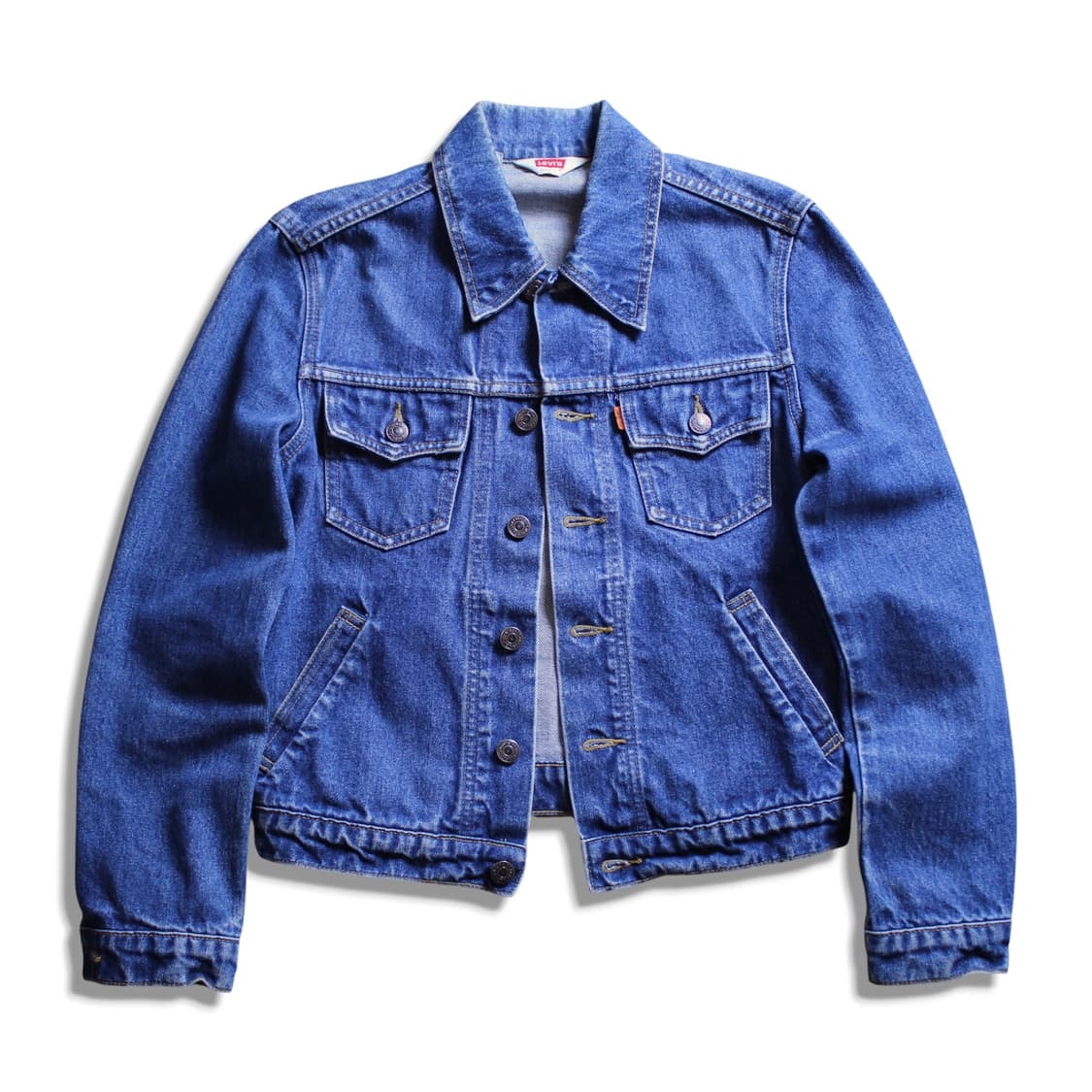 90s Levis70696 Orange Tab 3rd Trucker 상품이미지4