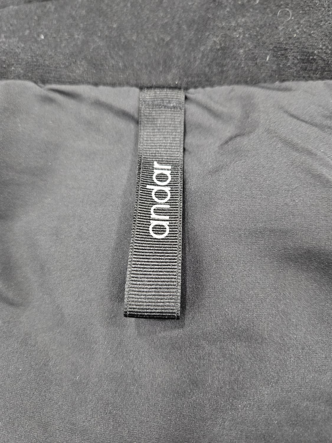 안다르 후드 경량 패딩 블랙 사이즈 0 상품이미지2