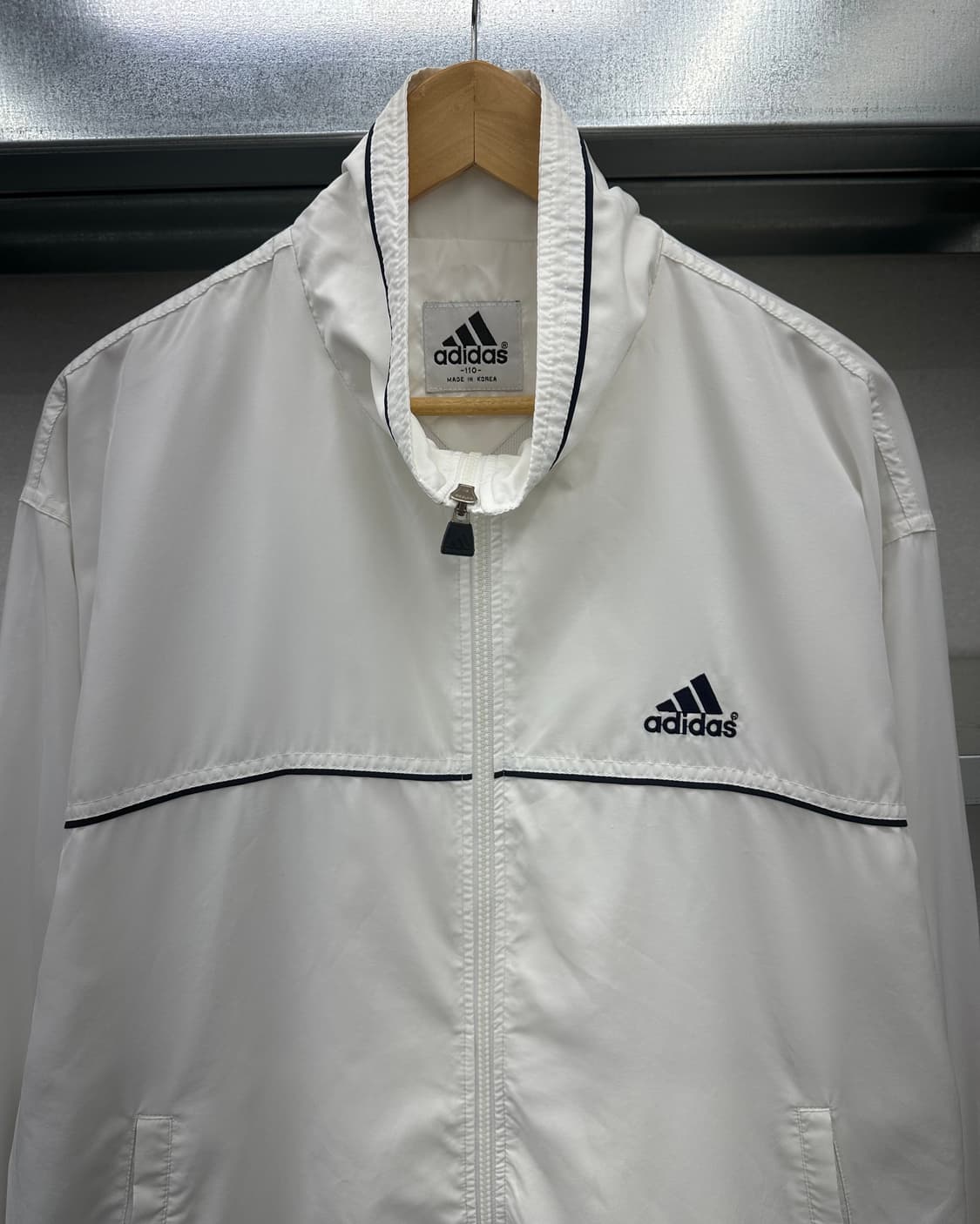 (110)90'S 아디다스 화이트 바막-M1196 상품이미지2