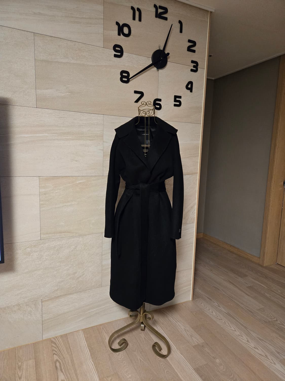 [66] 에고이스트 밸트 울 롱코트 상품이미지1