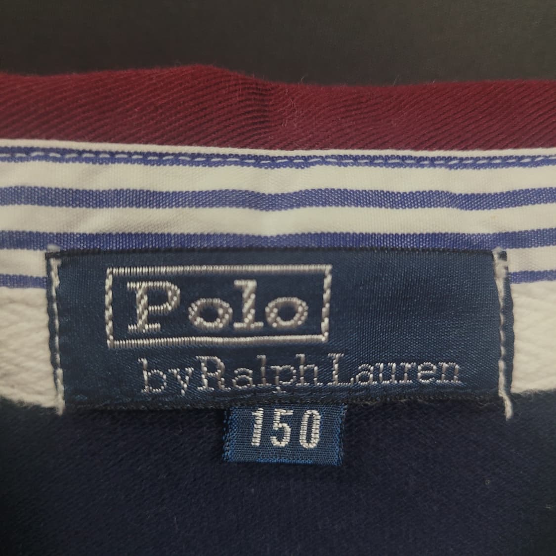 Ralph Lauren 랄프로렌 엠브로이드 자수로고 럭비 셔츠 상품이미지5