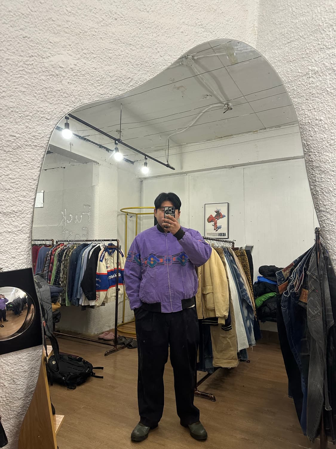 XXL)90s 랭글러 자켓 상품이미지4