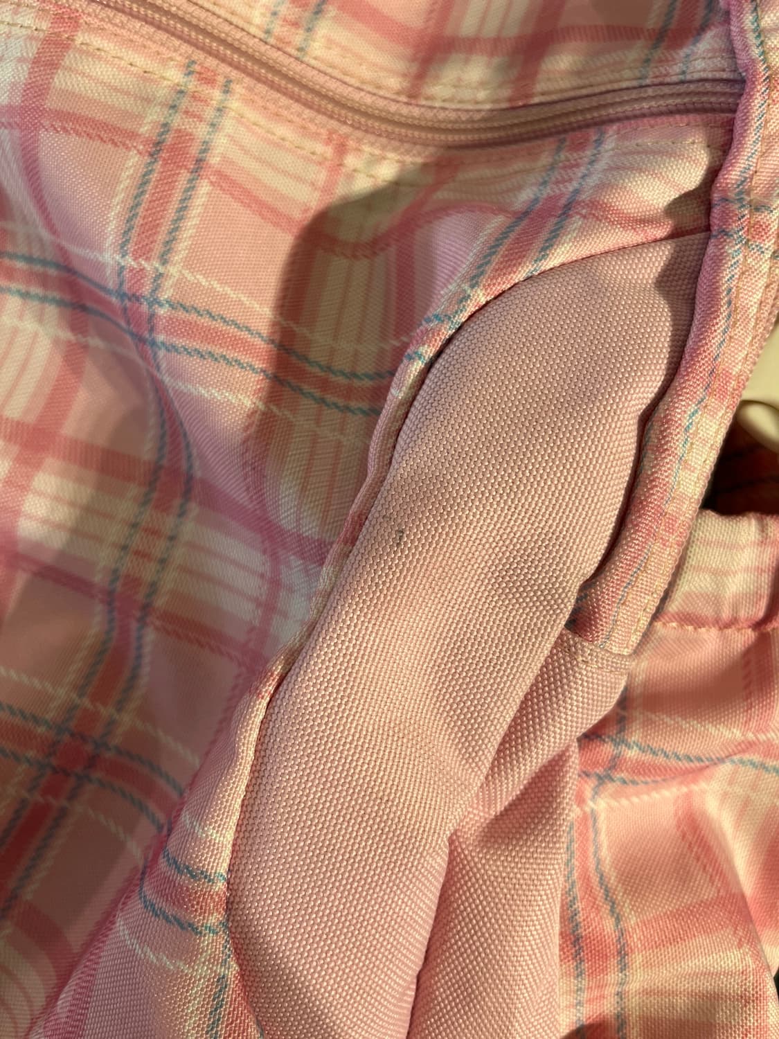 PIKO 딸기우유 체크 백팩 🍓🥛 상품이미지3