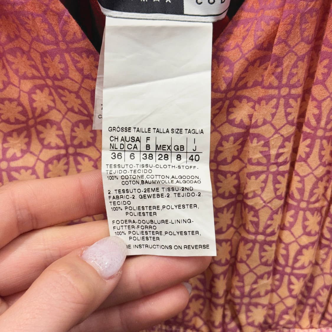 막스마라 스포트막스 홀터넥 슬리브리스 원피스 그래디언트 패턴 그라데이션 상품이미지8