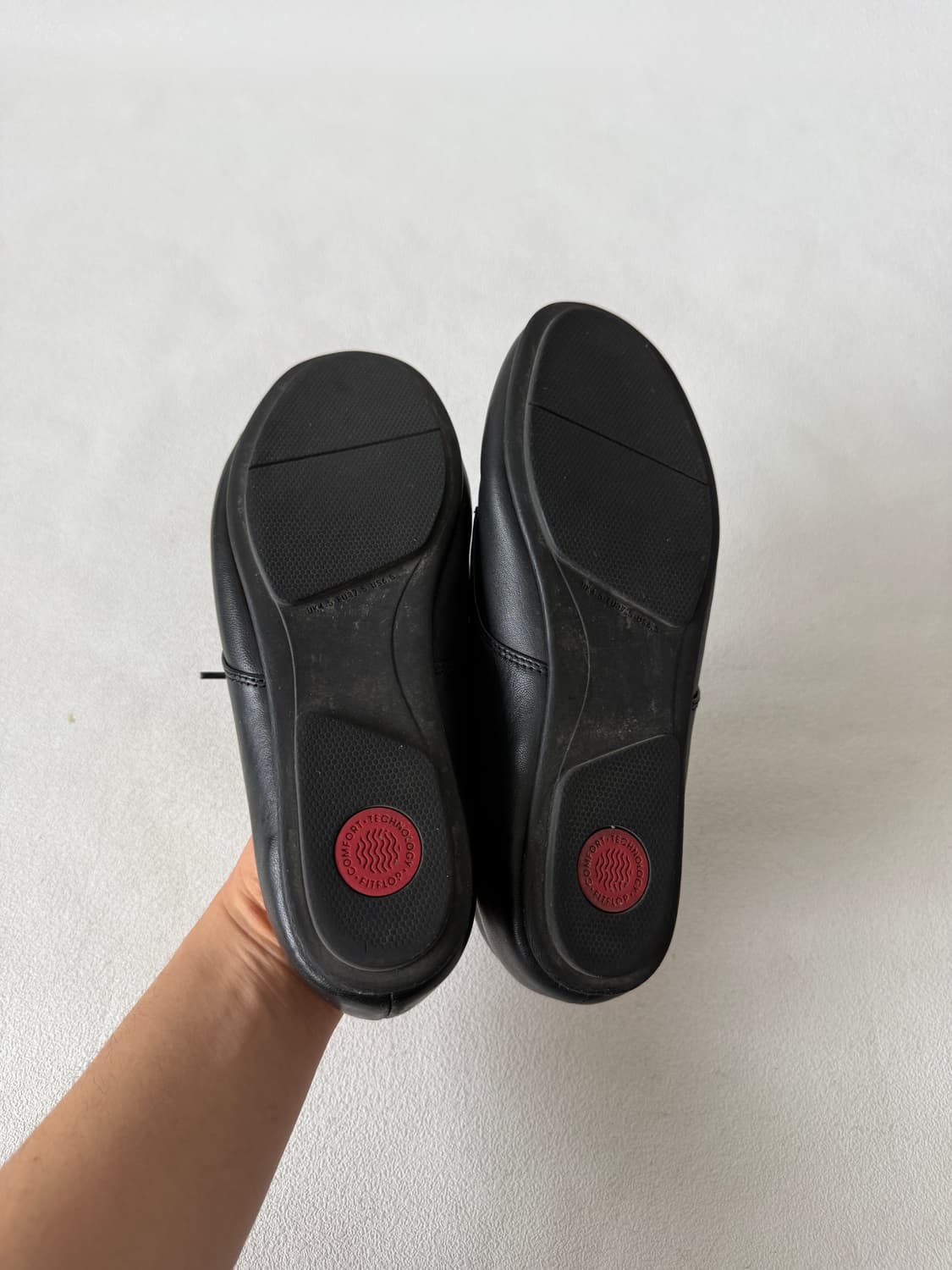 [UK4.5]핏플랍(fitflop) 레더 플랫 슈즈 상품이미지9