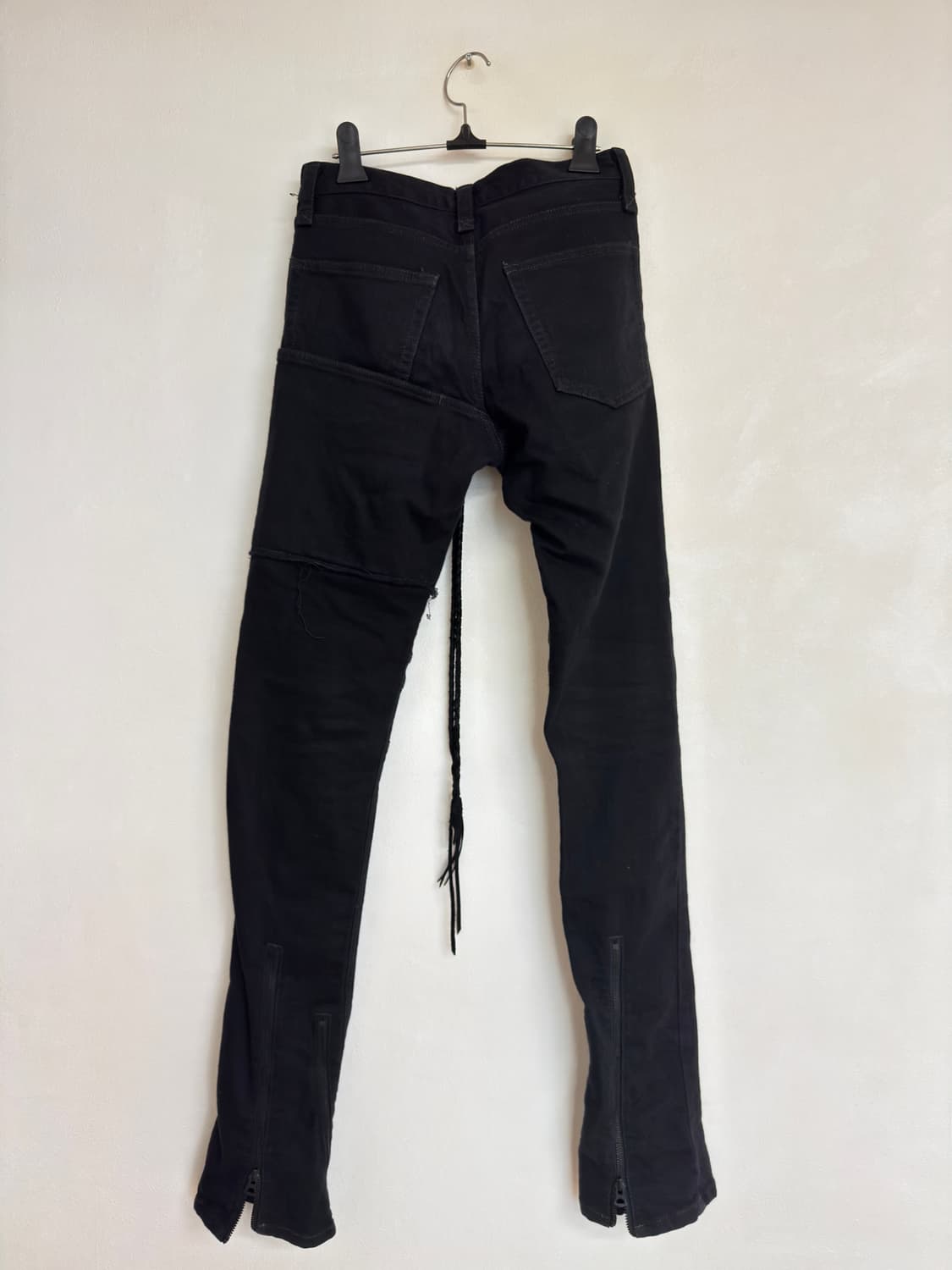 If six was nine lace up jeans 30 상품이미지3