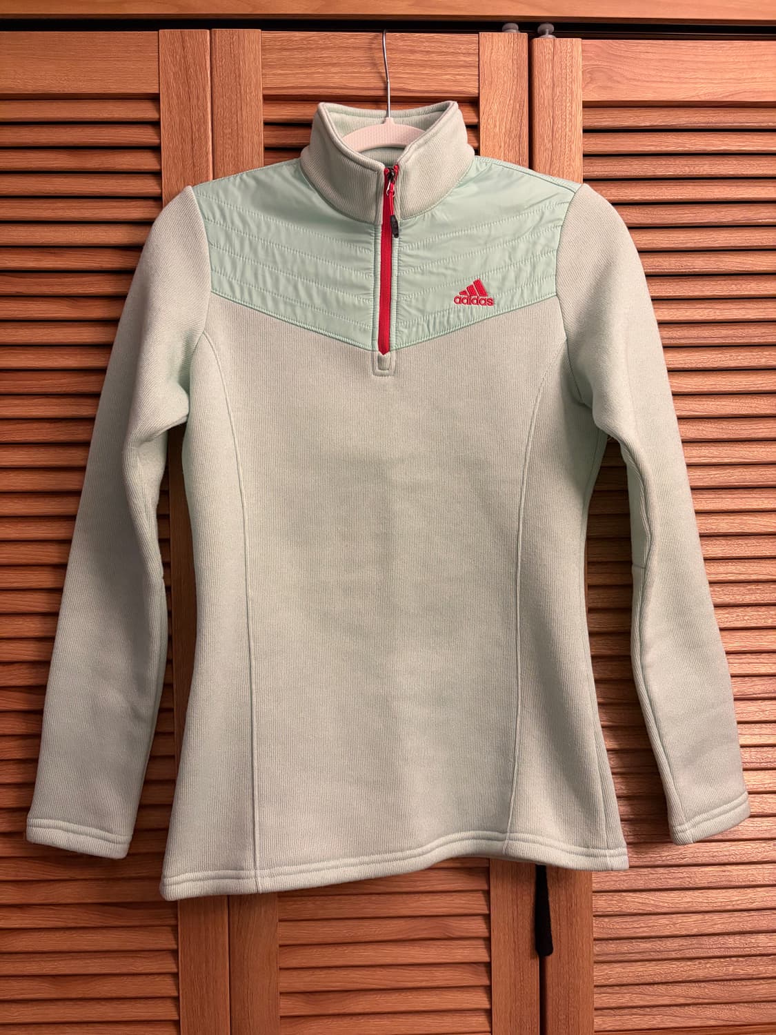 아디다스 민트 후리스 플리스 반집업 상품이미지2