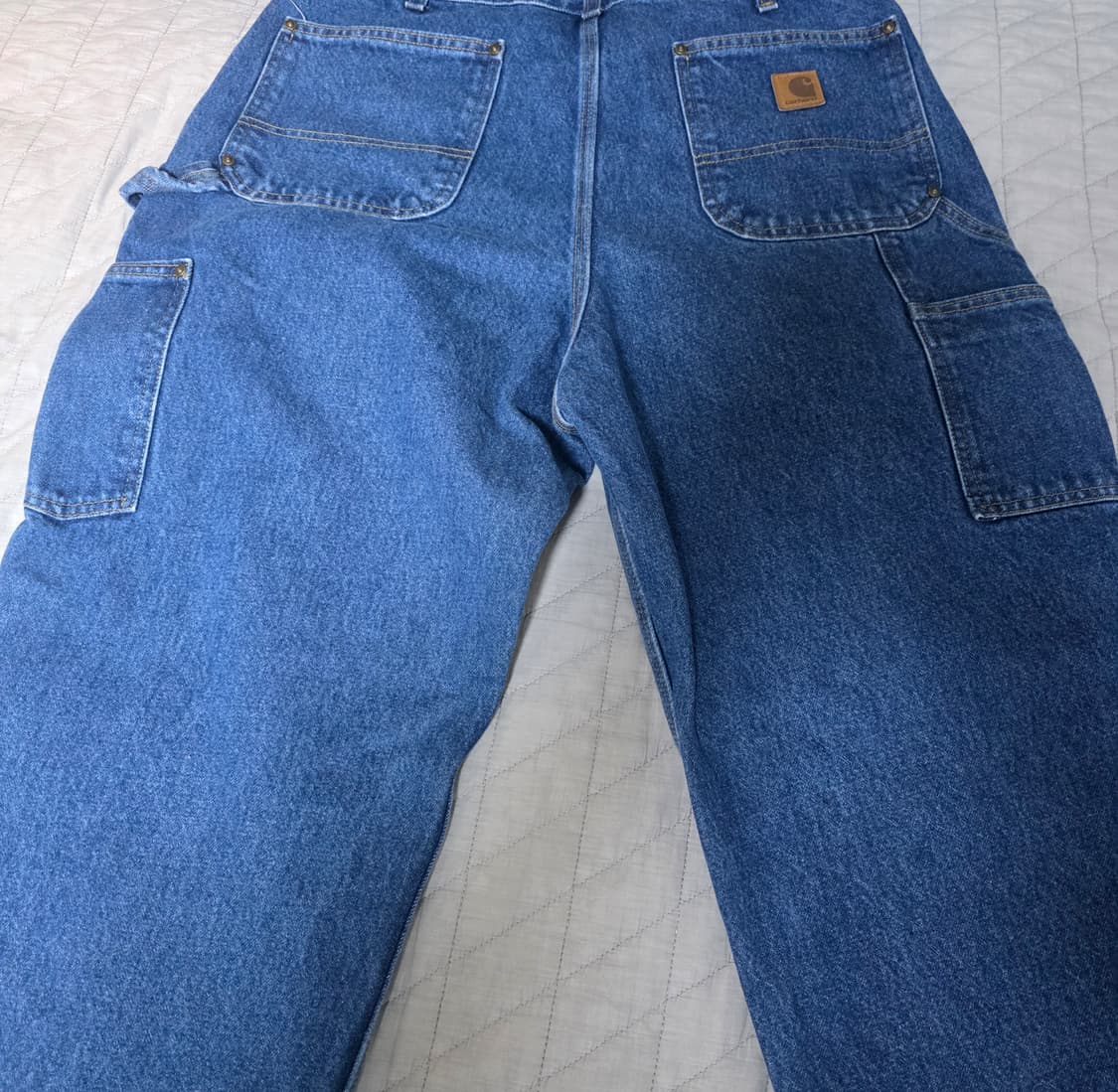 [36X32] 빈티지 칼하트 더블니 B73 DST 데님팬츠 굿컨디션B24 상품이미지5
