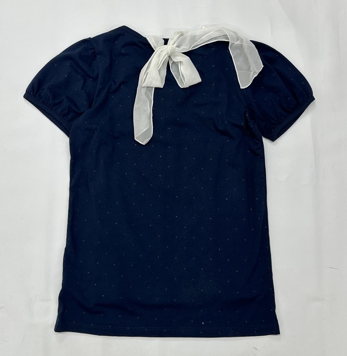 🩵사와코의 도트 레이어드 코디세트🩵 홀터넥 리본 퍼프 일본 빈티지 상품이미지3