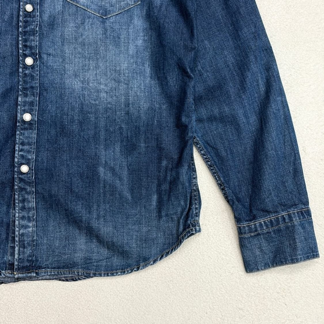 LEVI'S 웨스턴 데님 셔츠 L 상품이미지2