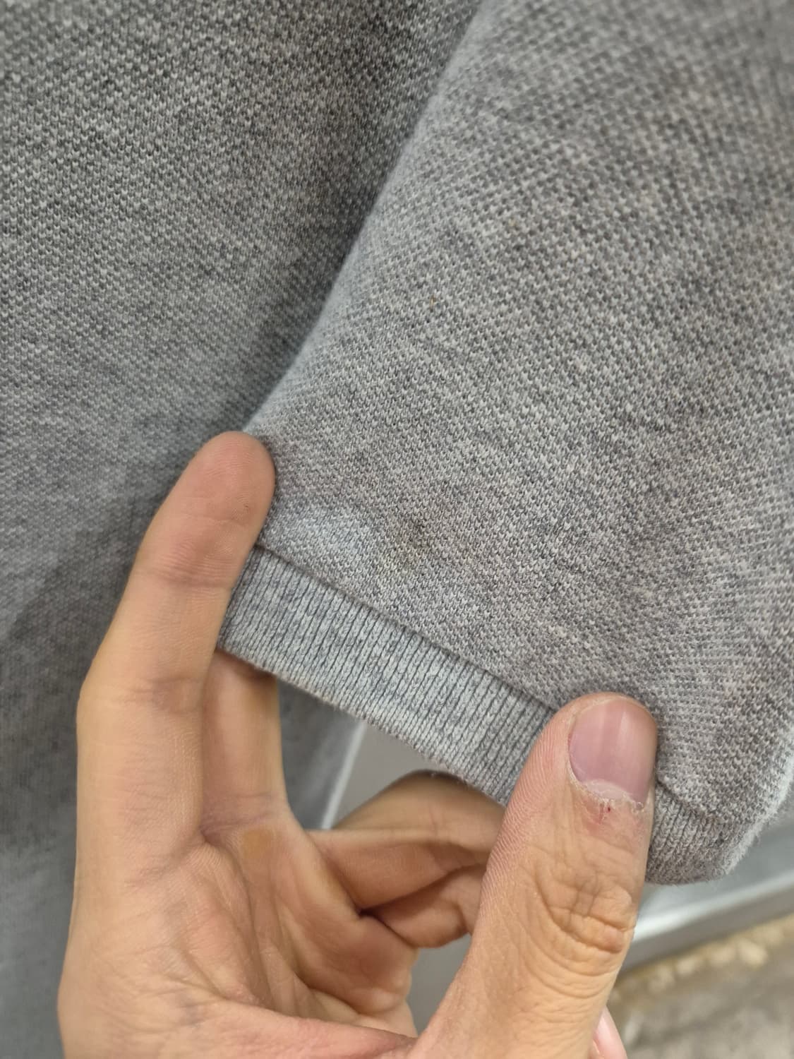 폴로 랄프로렌 클레식 피케 카라티 그레이 95 상품이미지5