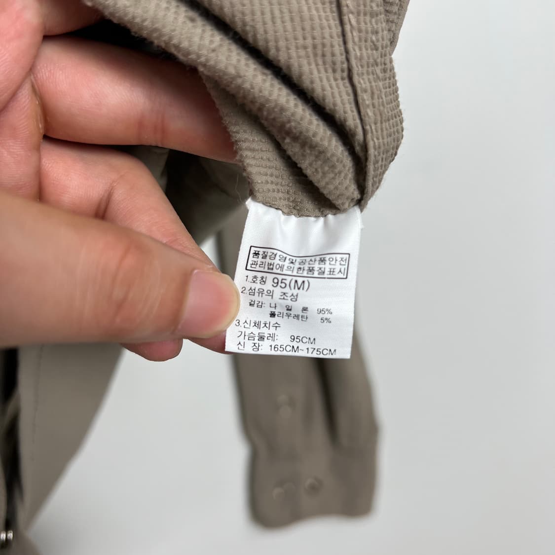 TnF 노스페이스 고프코어 나일론 웨스턴 셔츠 상품이미지6