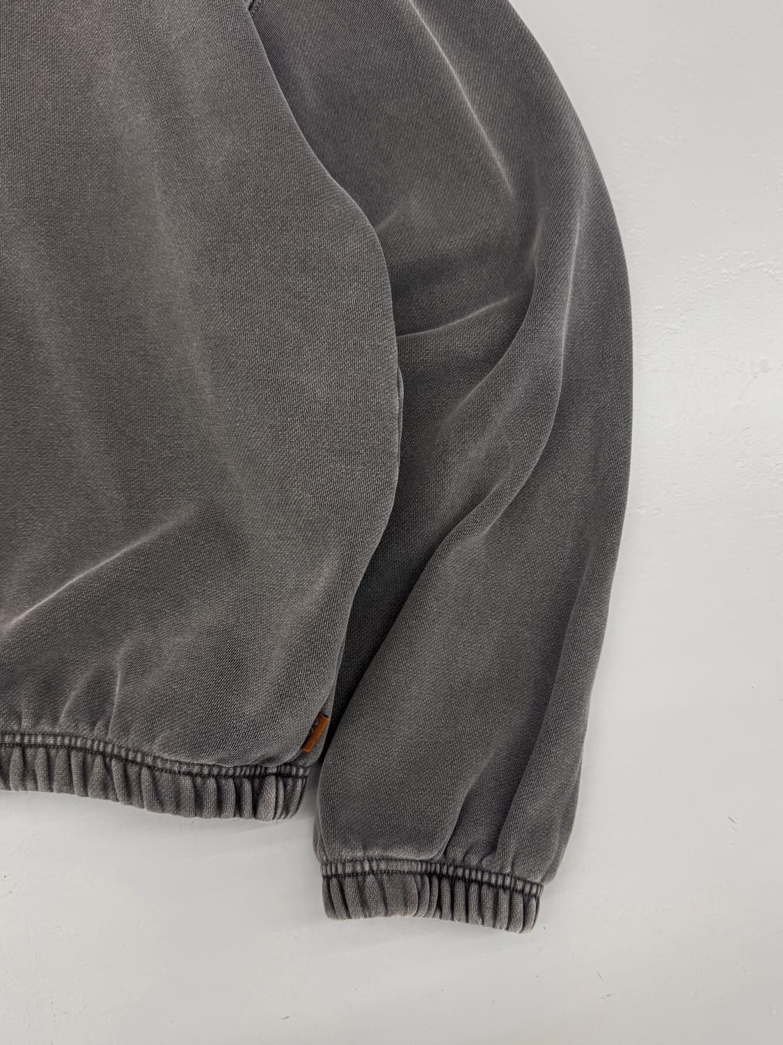 아이앱스튜디오 오버사이즈 피그먼트 크루 스웻 맨투맨 상품이미지4