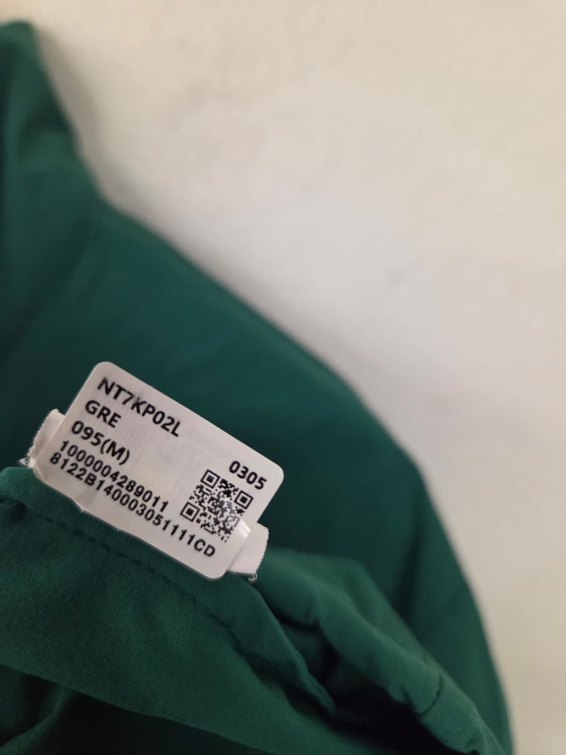 노스페이스 바람막이 그린 상품이미지7