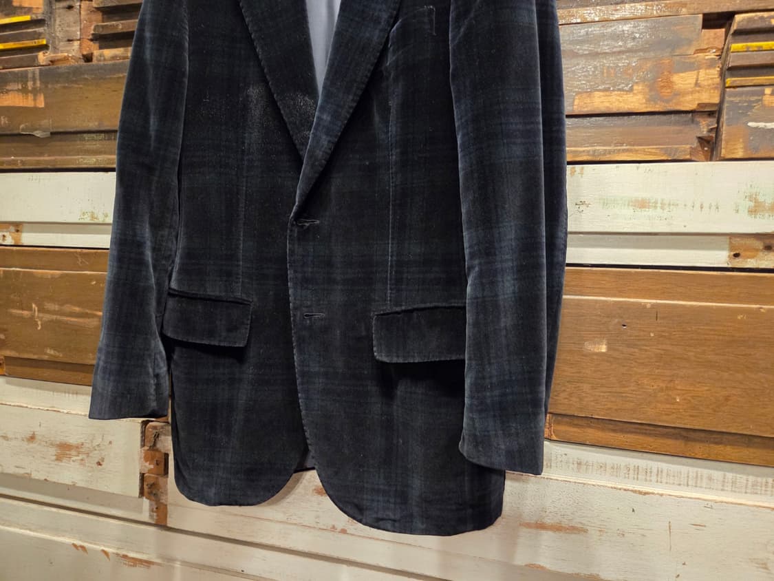 에르메네질도 제냐 꾸띄르 벨루어자켓 상품이미지5