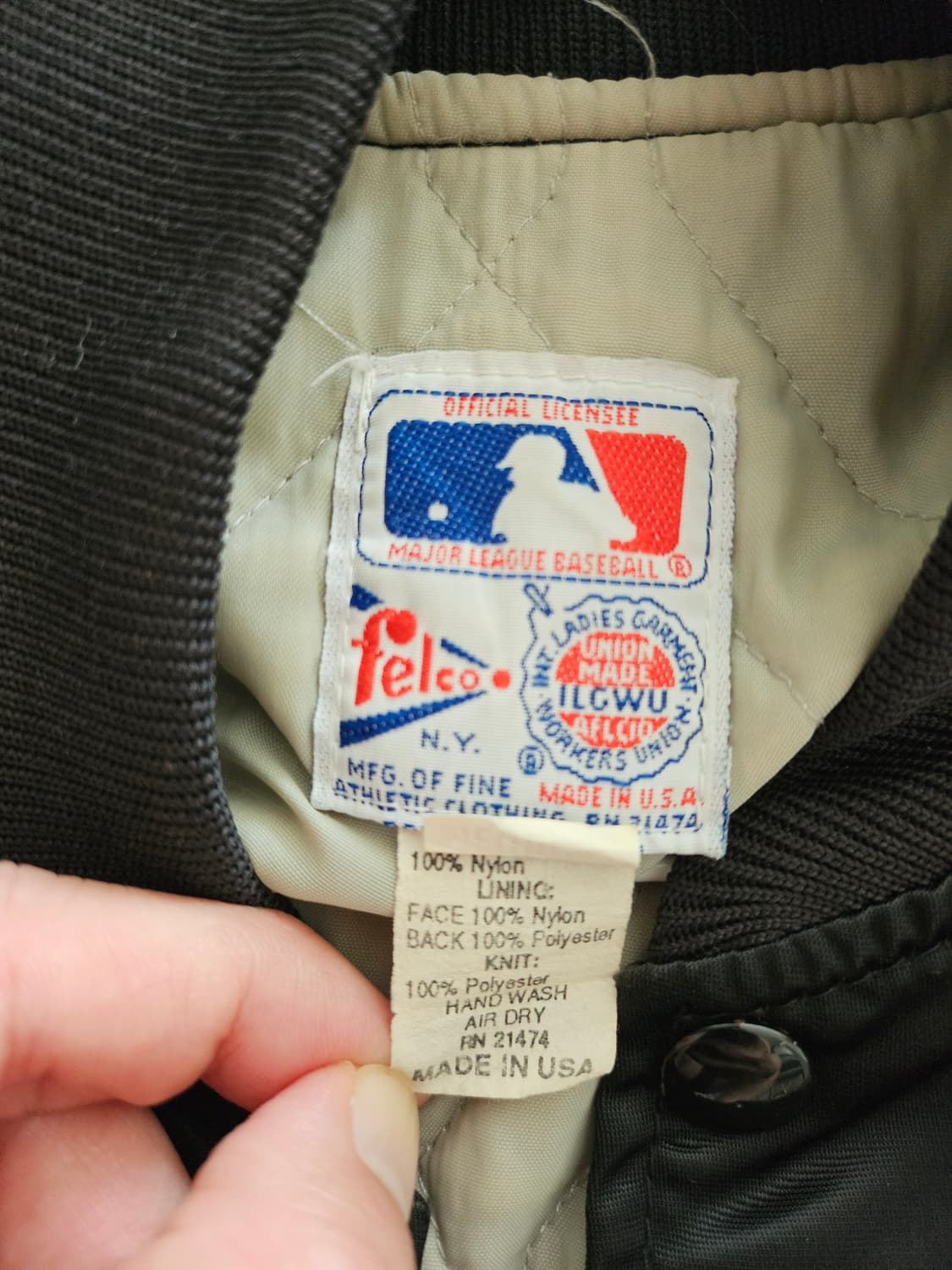 MLB 엠엘비 올드 바시티 자켓 상품이미지6