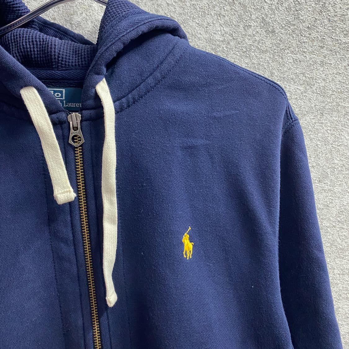 폴로랄프로렌 옐로우포니 네이비 풀 후드집업B4281 상품이미지3