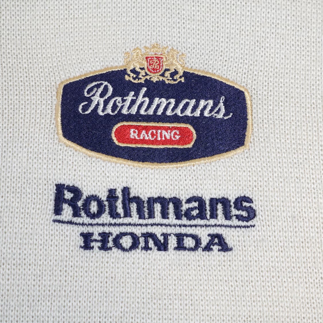 1980s Rothmans 혼다 레이싱 영국제 니트 상품이미지6