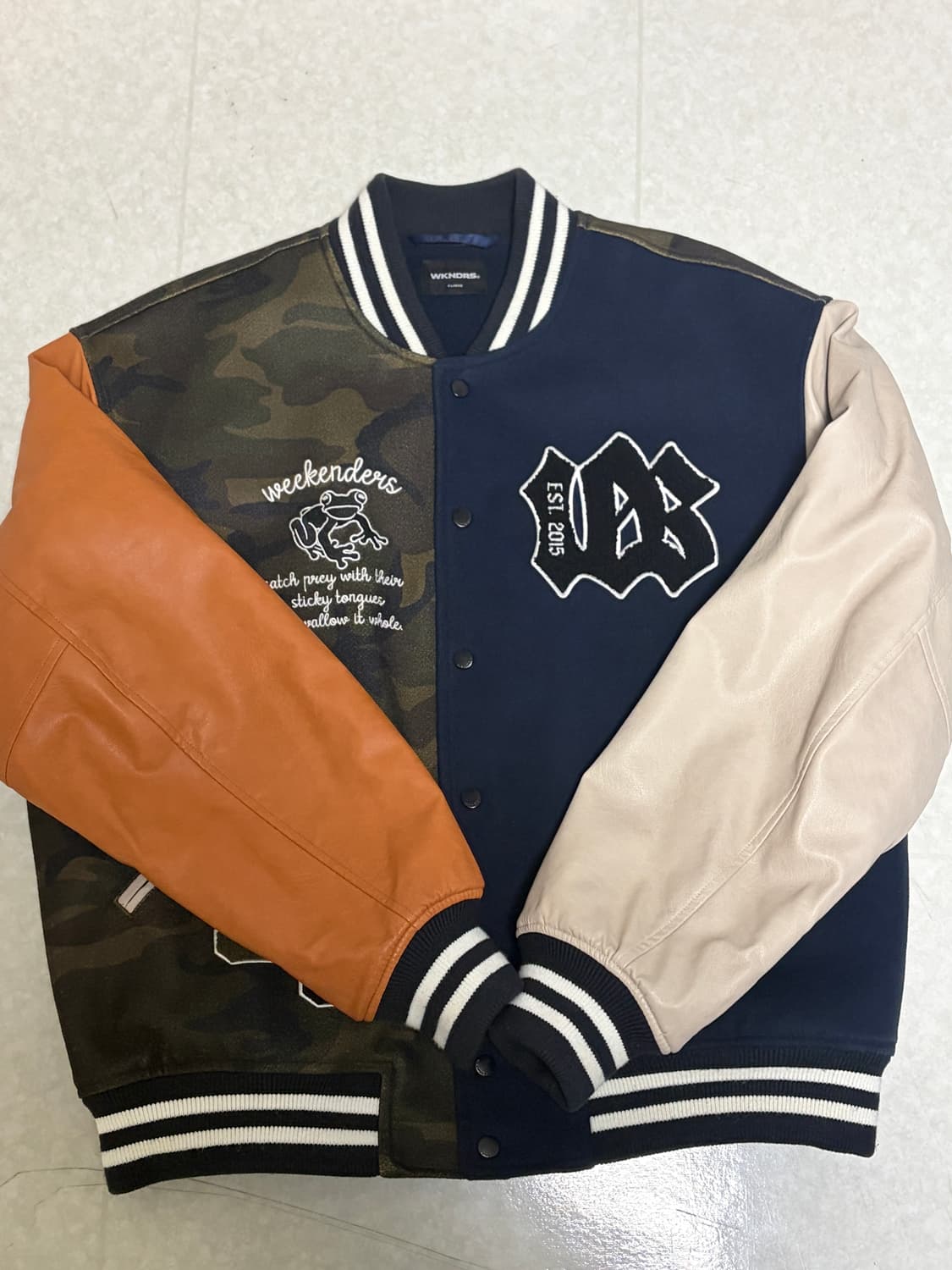 위캔더스 바시티 자켓 XL 상품이미지2