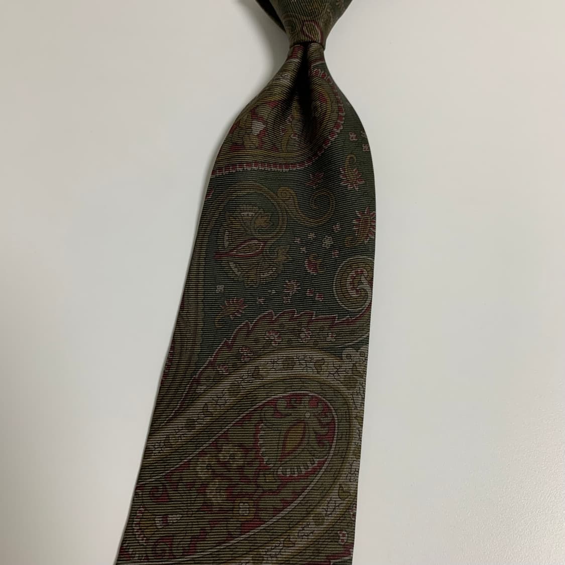 에트로(ETRO) 페이즐리 명품 클래식 정장넥타이 최상급 A+등급 상품이미지9