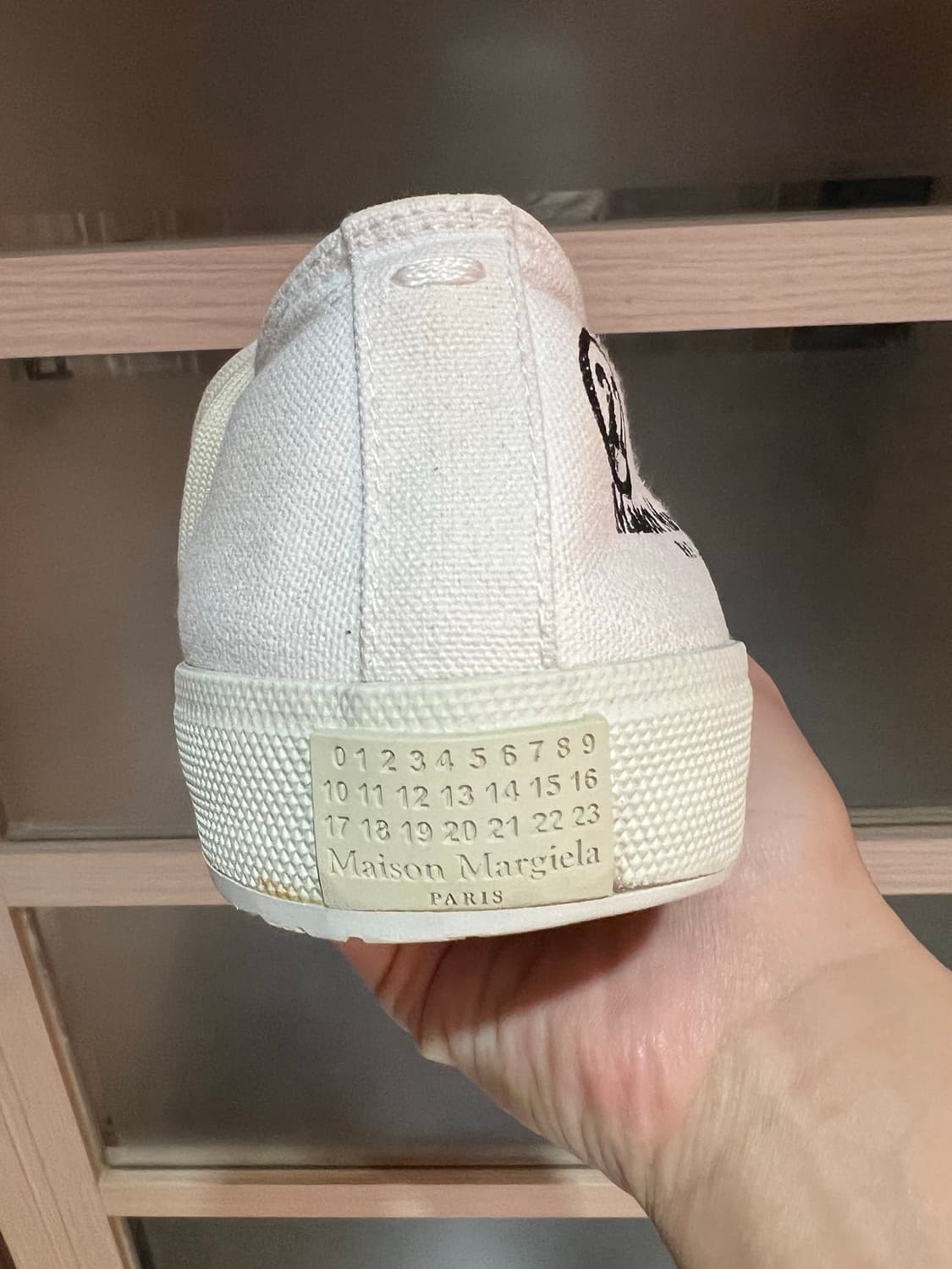 마르지엘라/ 타비 화이트 스니커즈 / 41 상품이미지6