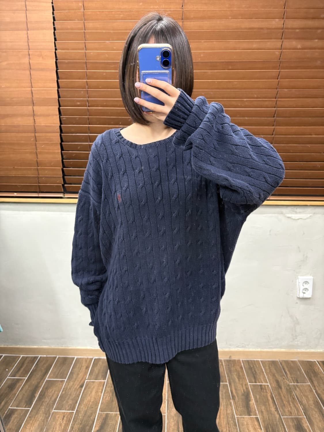 폴로랄프로렌 꽈배기 케이블 니트 상품이미지1