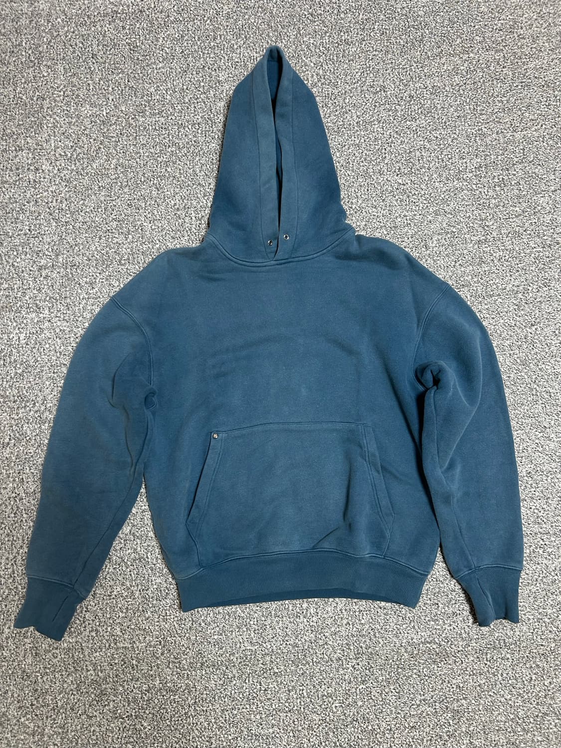 인템포무드 해비 코튼 후디 잉크블루 Msize 상품이미지1