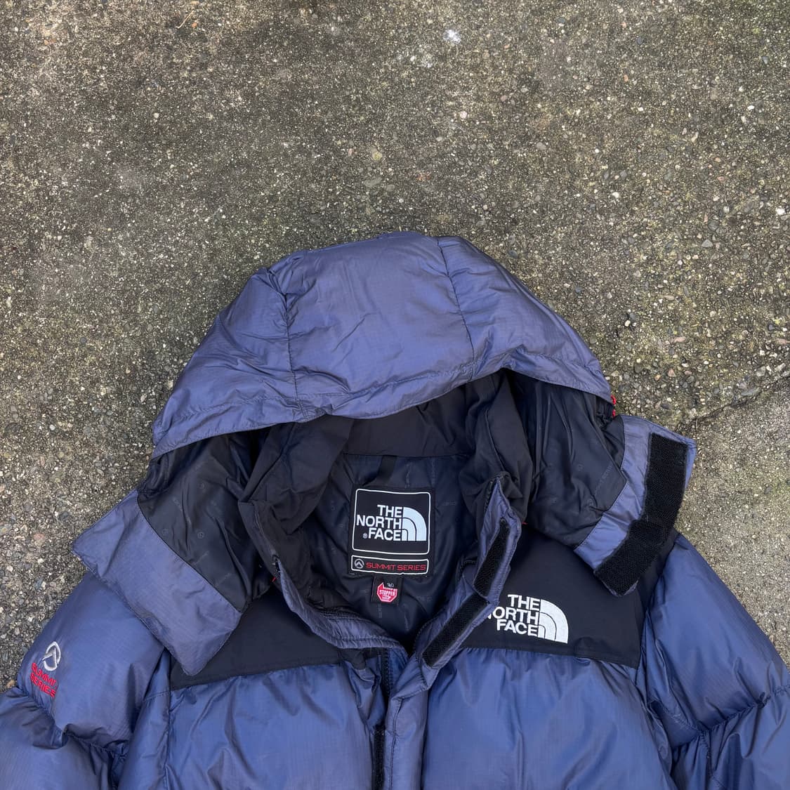 노스페이스 700 눕시 패딩 네이비 써밋 90 상품이미지3
