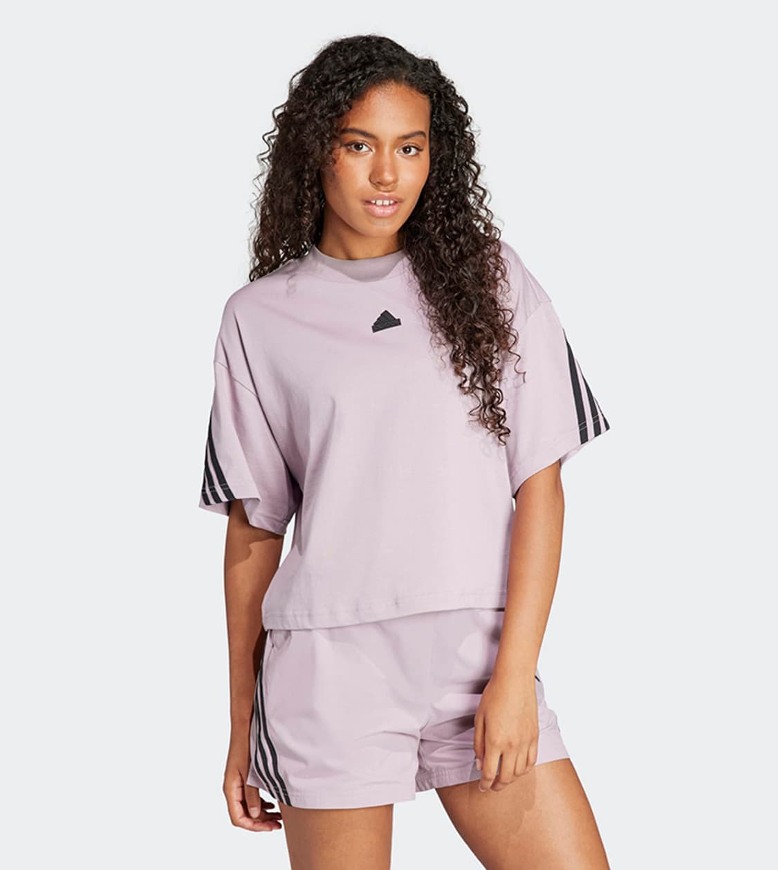 (새상품)아디다스 퓨처 아이콘 반팔티 라벤더 퍼플 선물가능 상품이미지2