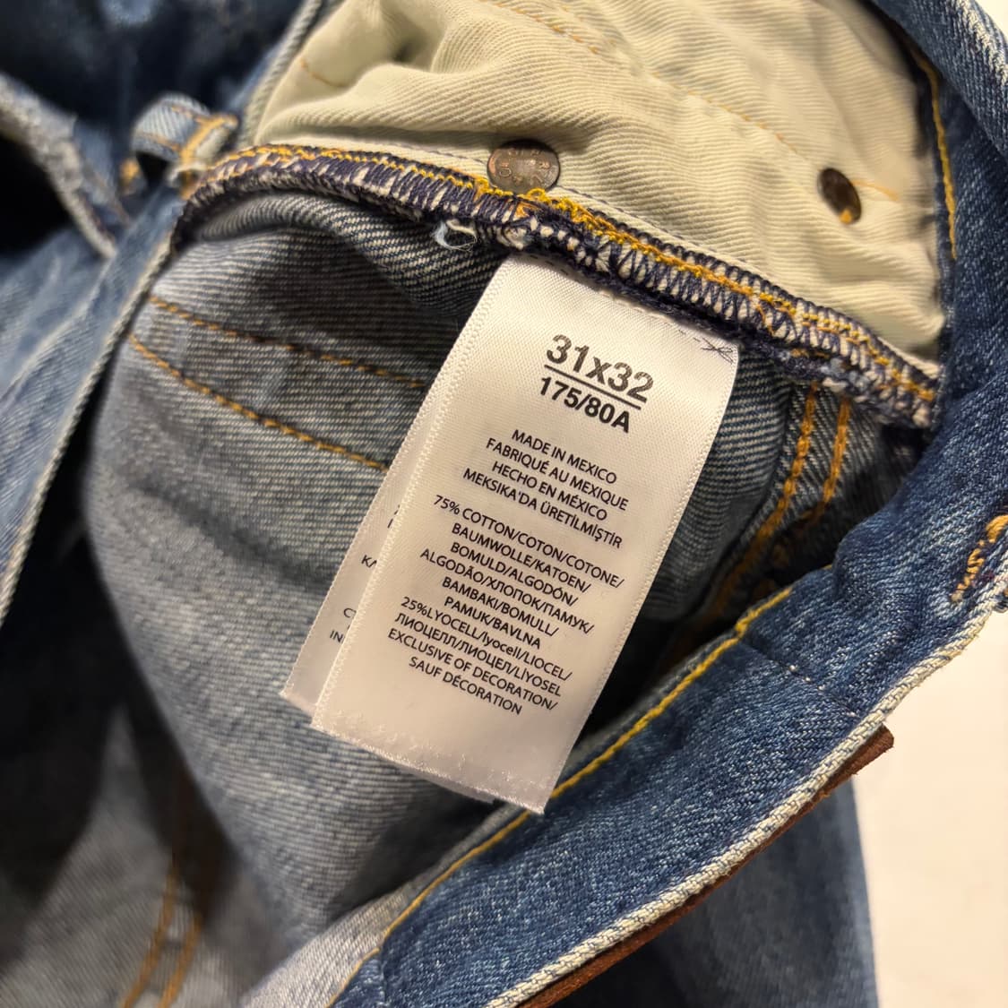 [31x32] 폴로 랄프로렌 데미지 워싱 데님 팬츠 C502 상품이미지9