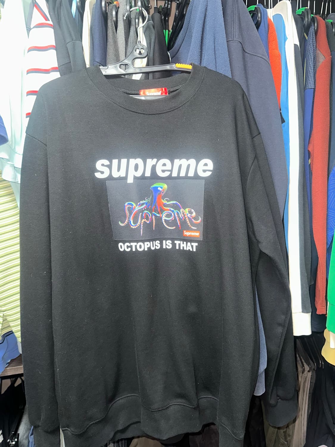 슈프림 옥토퍼스 맨투맨 2xl 상품이미지5