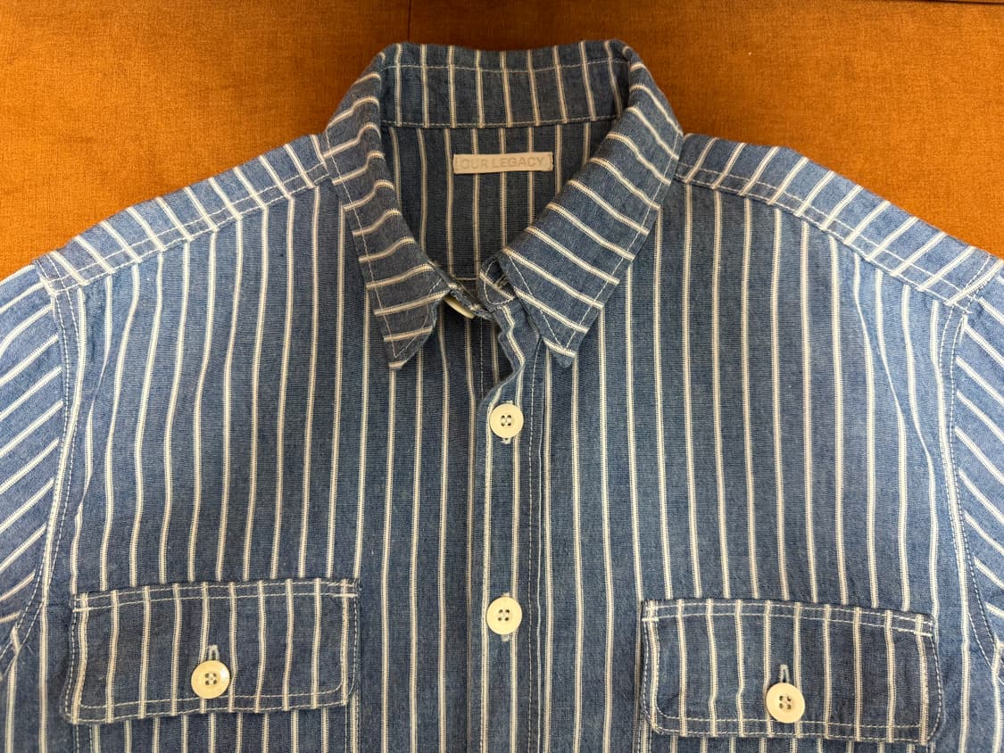 스투시 아워레가시 샴브레이 컨트리 셔츠 상품이미지3