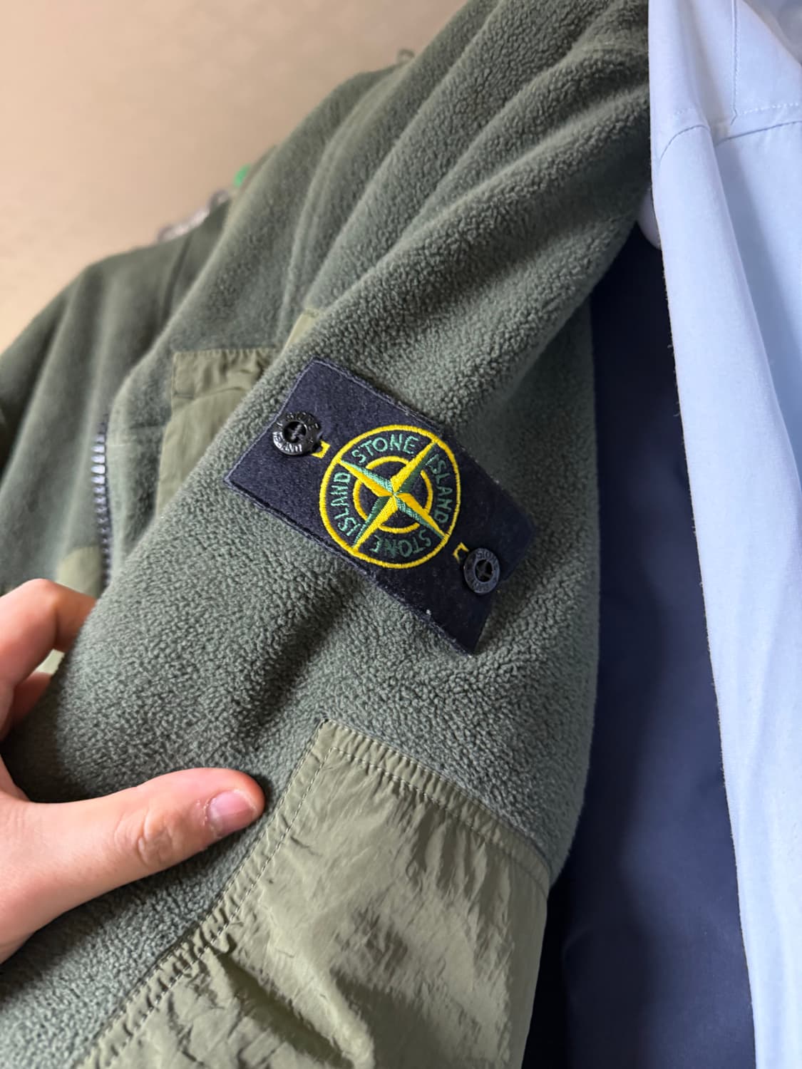 스톤아일랜드 플리스 자켓 판매 상품이미지4