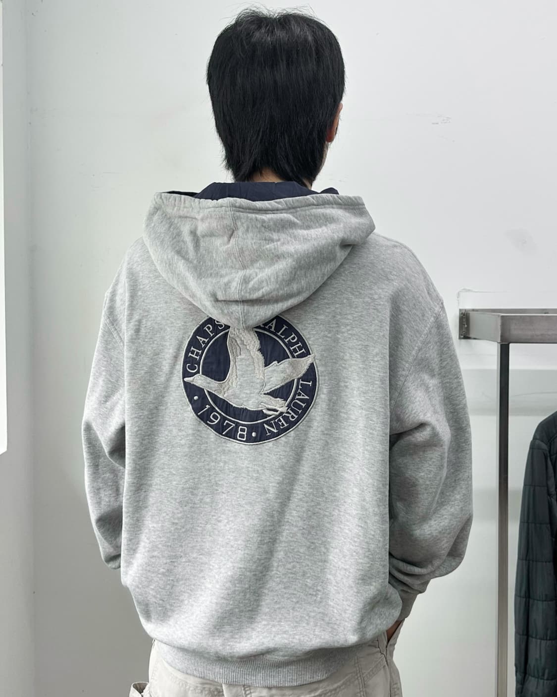 챕스 랄프 로렌 청둥오리 엠브로이드 스웻 후드티 상품이미지1