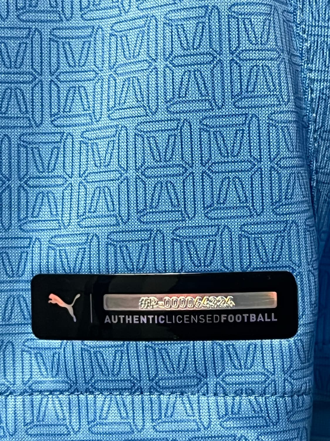 맨체스터 시티 21-22 시즌 그릴리시 어센틱 유니폼 상품이미지4