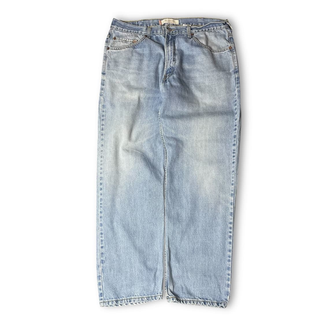(38) 리바이스 550 38X30 릴렉스드핏 연청 데님 팬츠 상품이미지1