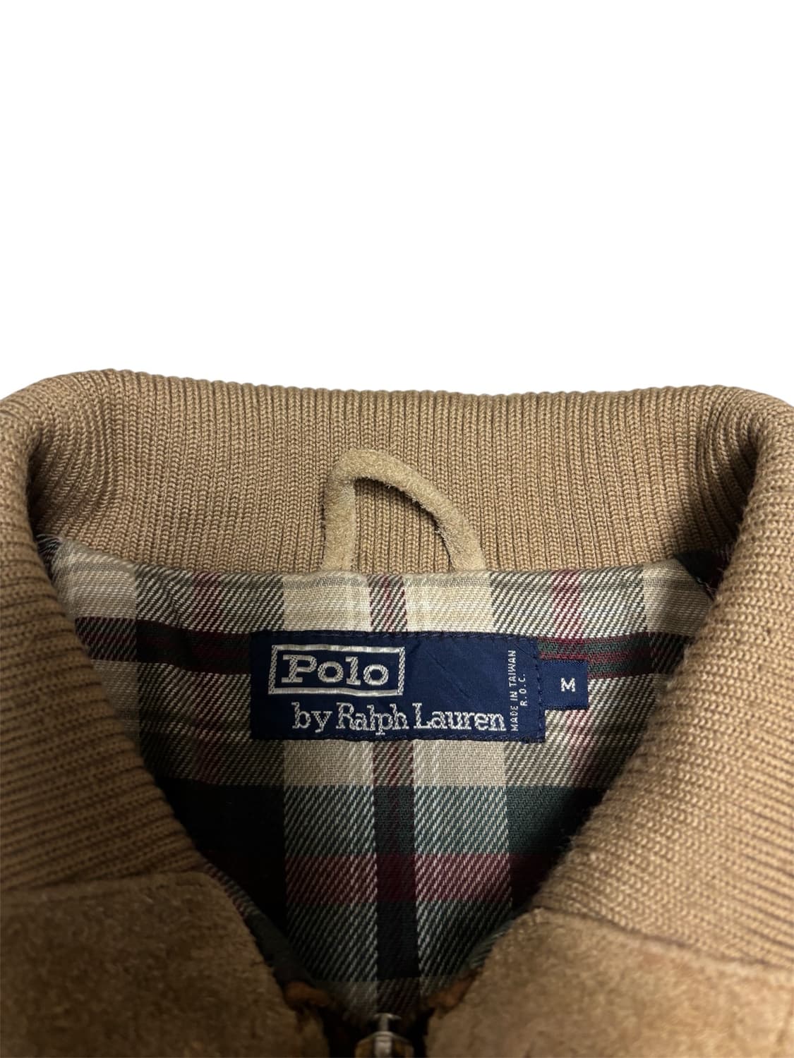 폴로 랄프로렌 90s 스웨이드 바라쿠타 헤링턴 자켓 M 상품이미지4