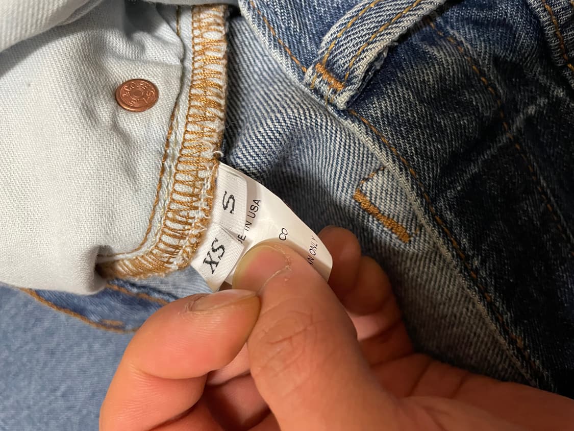 maryam nassir zadeh levi's denim 남 xs-s 상품이미지5