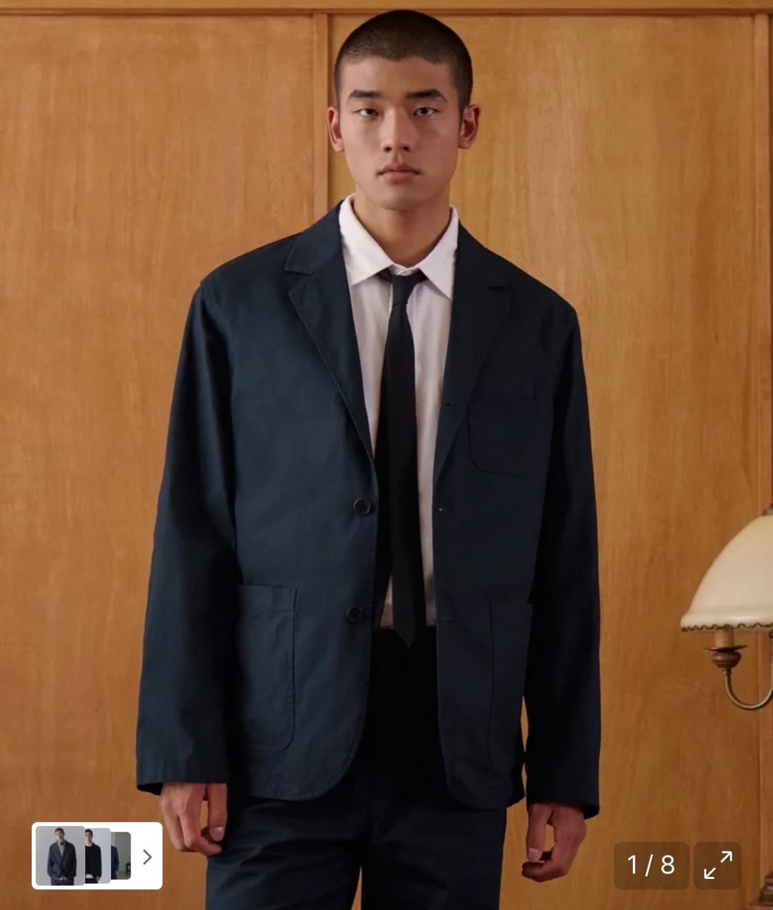 무신사스탠다드 시티레저 코튼 블레이저 2xl 상품이미지1
