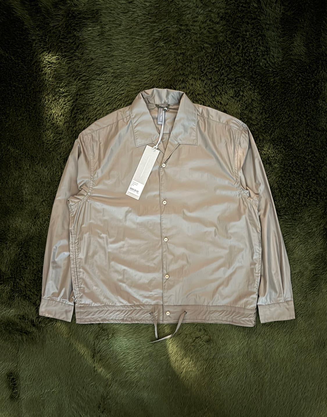 [M] 언어펙티드 22ss 오픈 카라 셔츠 베이지 상품이미지1