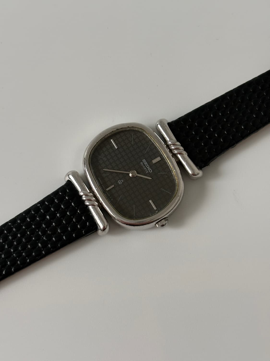 1980s Silver Oval Ladies Quartz 상품이미지4