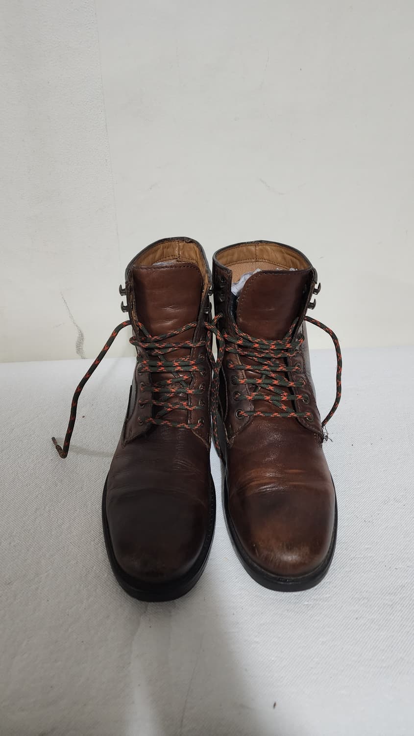 자라 빈티지 가죽 워커 부츠 상품이미지5