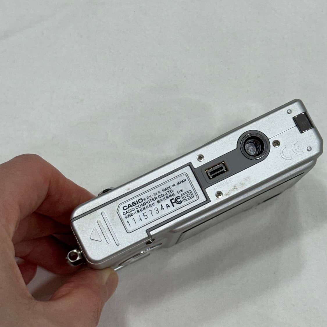 작례⭕️ 카시오 엑슬림 Casio Exilim EX-Z4 실버 디카 상품이미지5