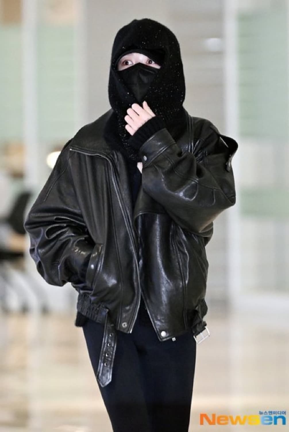 YSL 생로랑 램스킨 보머재킷 레더자켓브라운 (38사이즈/66) 상품이미지2